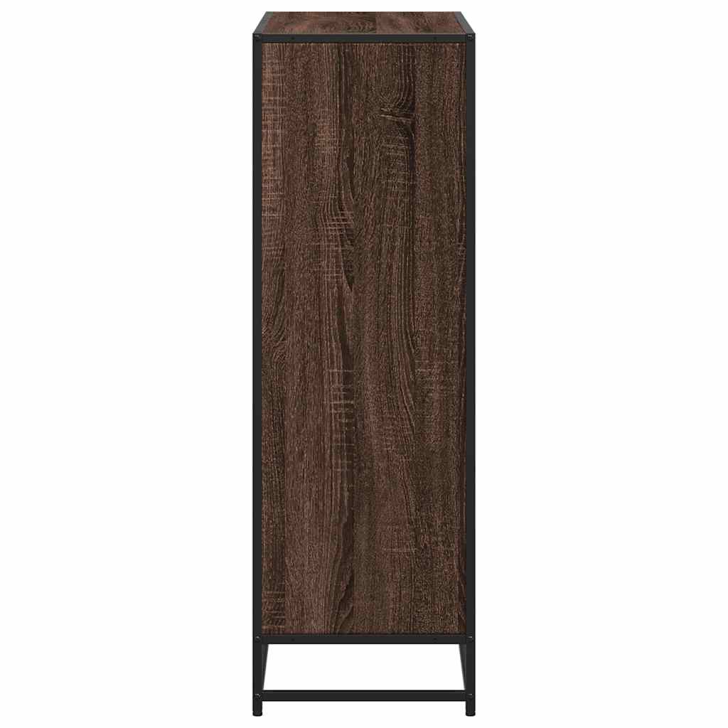 Libreria Rovere Marrone 80,5x35x107,5 cm in Legno Multistrato | homemem39