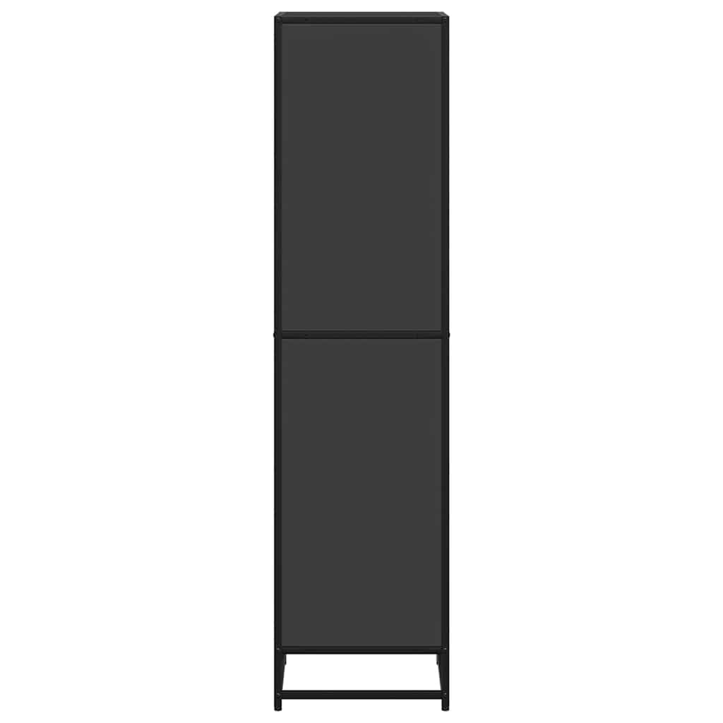 Libreria Nera 40x35x139 cm in Legno Multistrato | homemem39