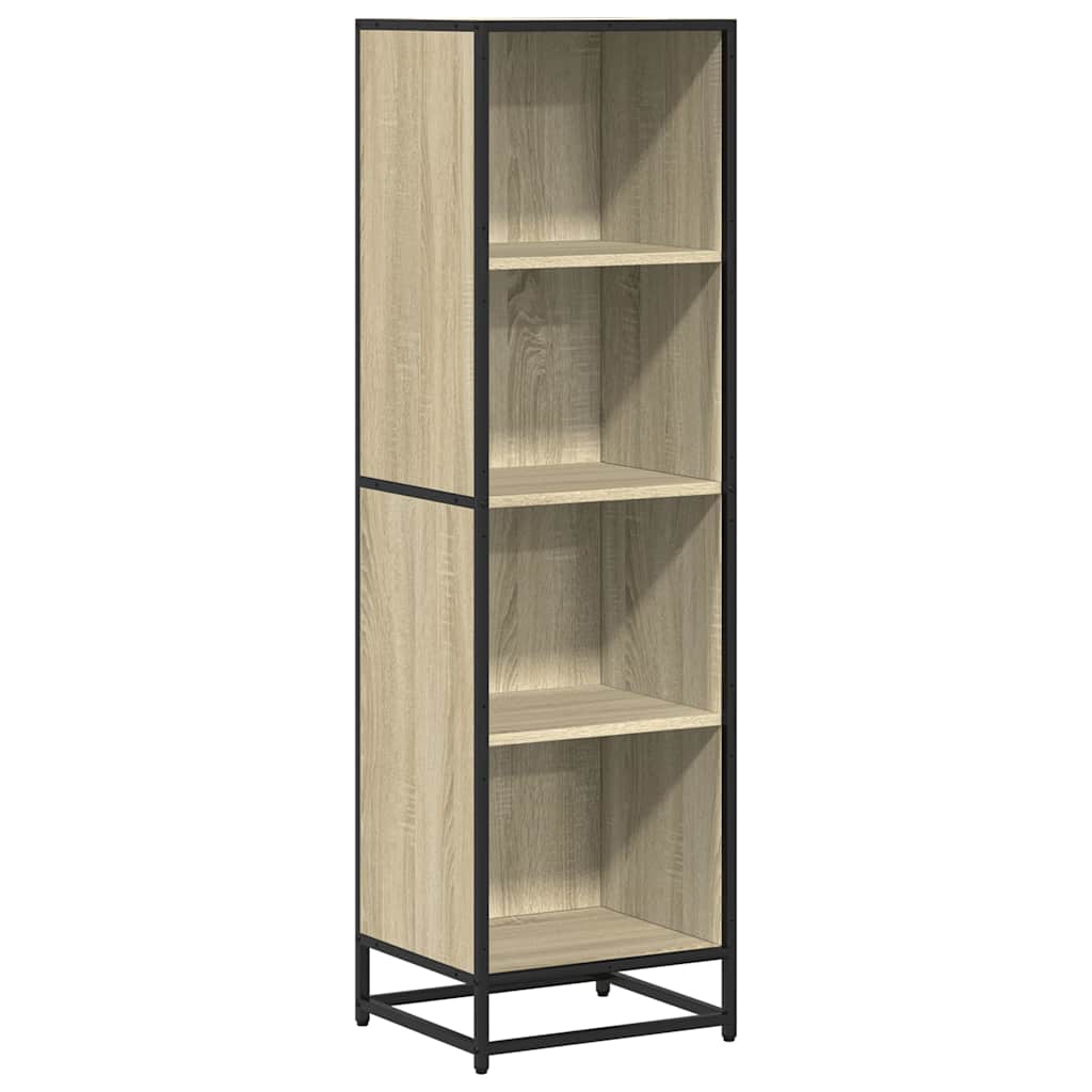 Libreria Rovere Sonoma 40x35x139 cm in Legno Multistrato | homemem39