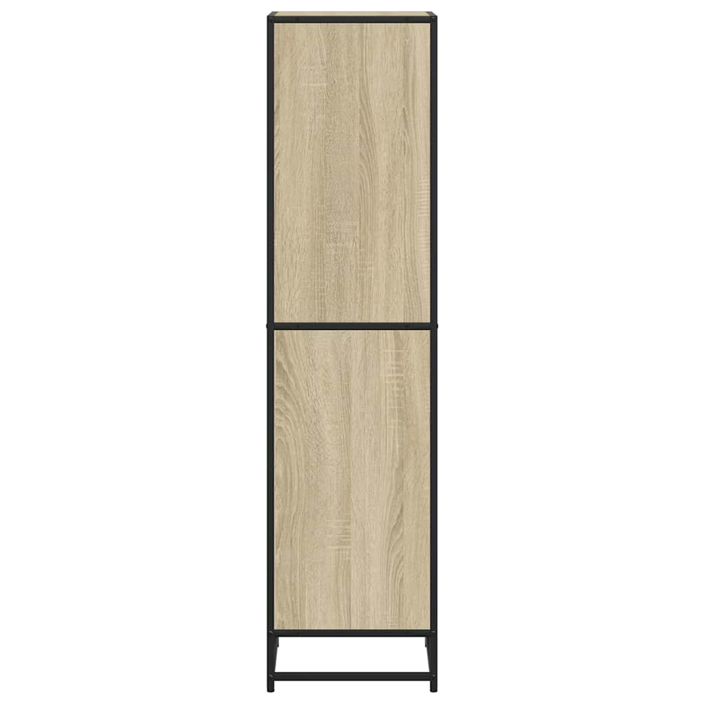 Libreria Rovere Sonoma 40x35x139 cm in Legno Multistrato | homemem39