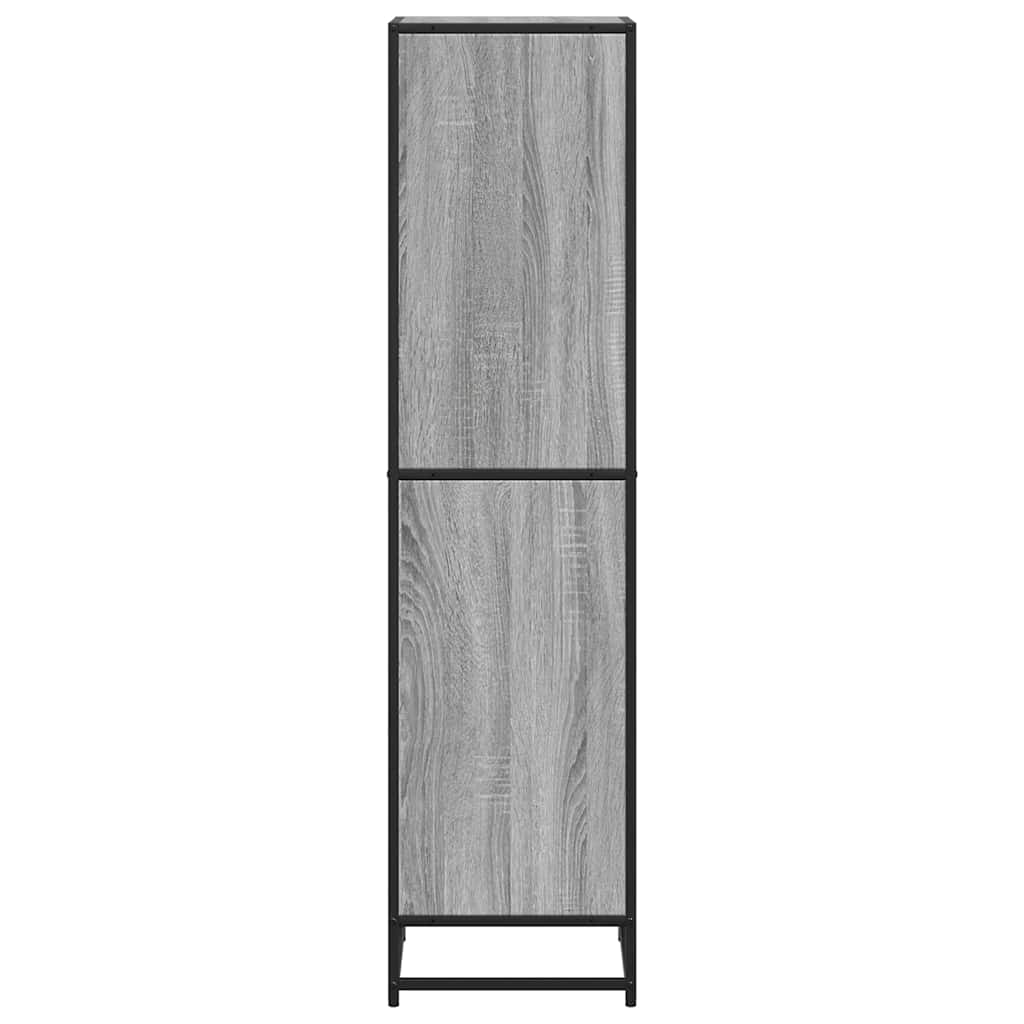 Libreria Grigio Sonoma 40x35x139 cm in Legno Multistrato | homemem39