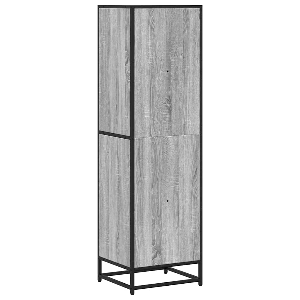 Libreria Grigio Sonoma 40x35x139 cm in Legno Multistrato | homemem39