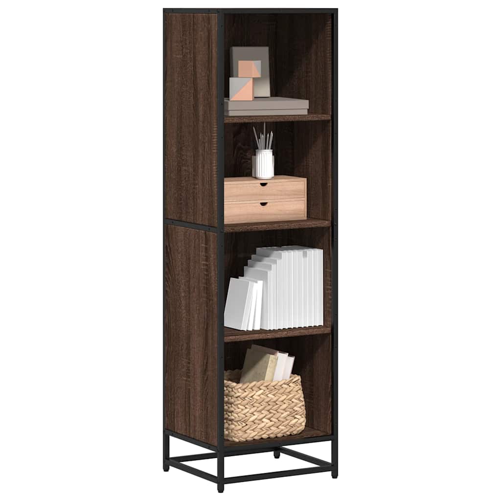 Libreria Rovere Marrone 40x35x139 cm in Legno Multistrato | homemem39