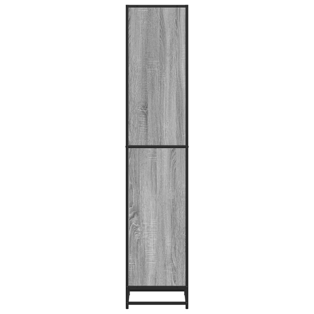 Libreria Grigio Sonoma 40x35x170,5 cm in Legno Multistrato | homemem39