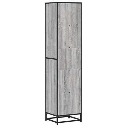 Libreria Grigio Sonoma 40x35x170,5 cm in Legno Multistrato | homemem39