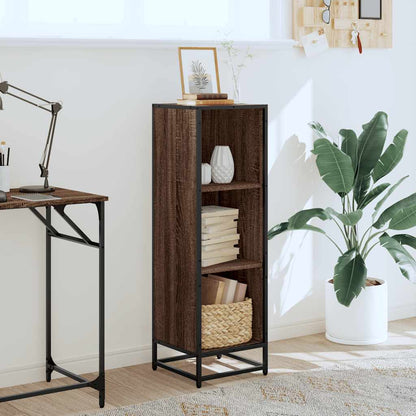 Libreria Rovere Marrone 33,5x33x107,5 cm in Legno Multistrato | homemem39