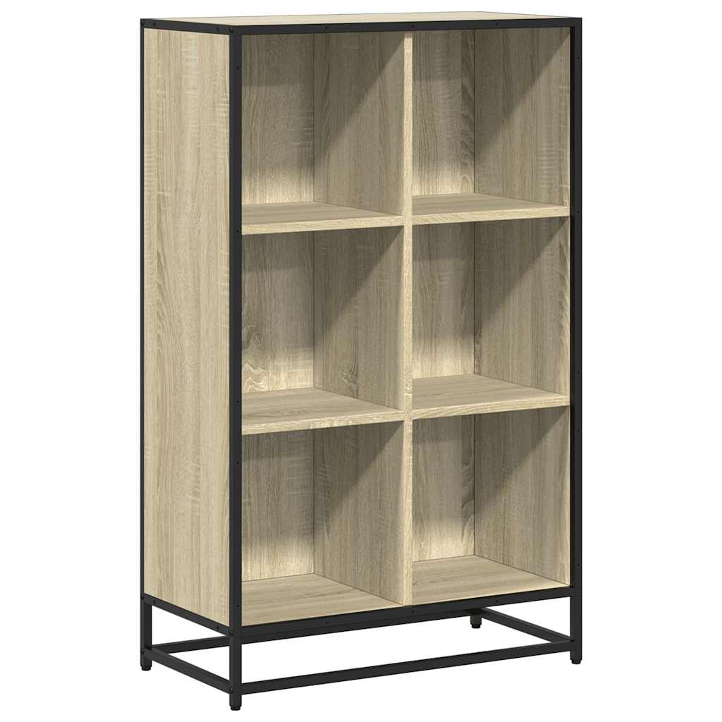 Libreria Rovere Sonoma 65,5x33x107,5 cm in Legno Multistrato | homemem39