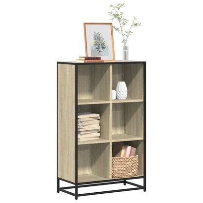 Libreria Rovere Sonoma 65,5x33x107,5 cm in Legno Multistrato | homemem39