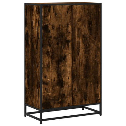 Libreria Rovere Fumo 65,5x33x107,5 cm in Legno Multistrato | homemem39