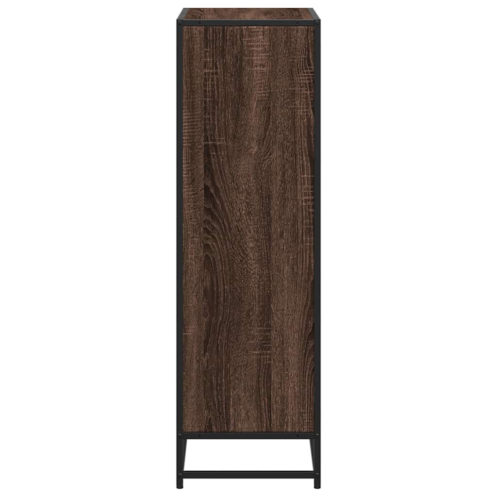 Libreria Rovere Marrone 65,5x33x107,5 cm in Legno Multistrato | homemem39