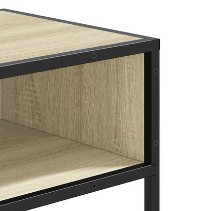 Tavolo Consolle Rovere Sonoma 90x35x80 cm in Legno Multistrato | homemem39