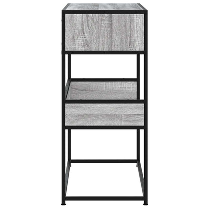Tavolo Consolle Rovere Sonoma 90x35x80 cm in Legno Multistrato | homemem39