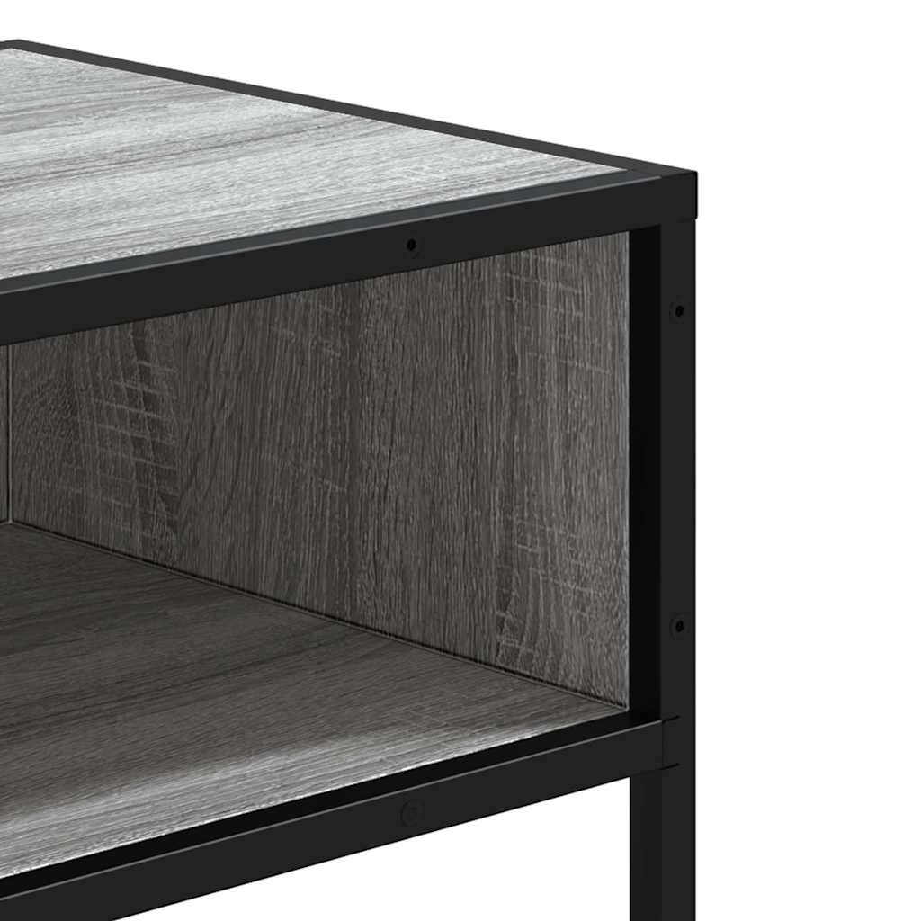 Tavolo Consolle Rovere Sonoma 90x35x80 cm in Legno Multistrato | homemem39