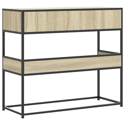 Tavolo Consolle Rovere Sonoma 90x35x80 cm in Legno Multistrato | homemem39