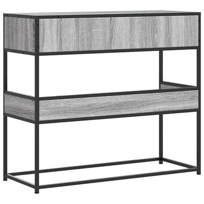 Tavolo Consolle Rovere Sonoma 90x35x80 cm in Legno Multistrato | homemem39