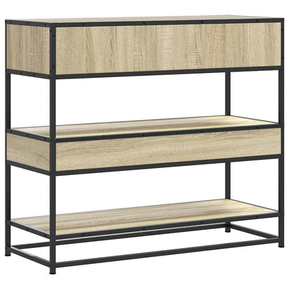 Tavolo Consolle Rovere Sonoma 90x35x80 cm in Legno Multistrato | homemem39