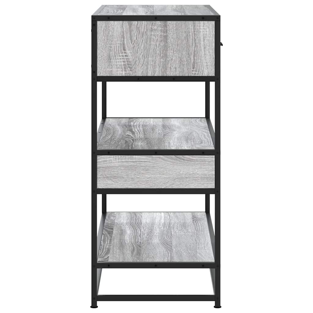 Tavolo Consolle Rovere Sonoma 90x35x80 cm in Legno Multistrato | homemem39