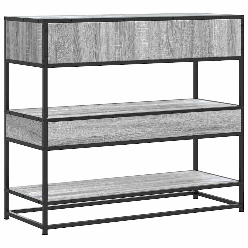 Tavolo Consolle Rovere Sonoma 90x35x80 cm in Legno Multistrato | homemem39