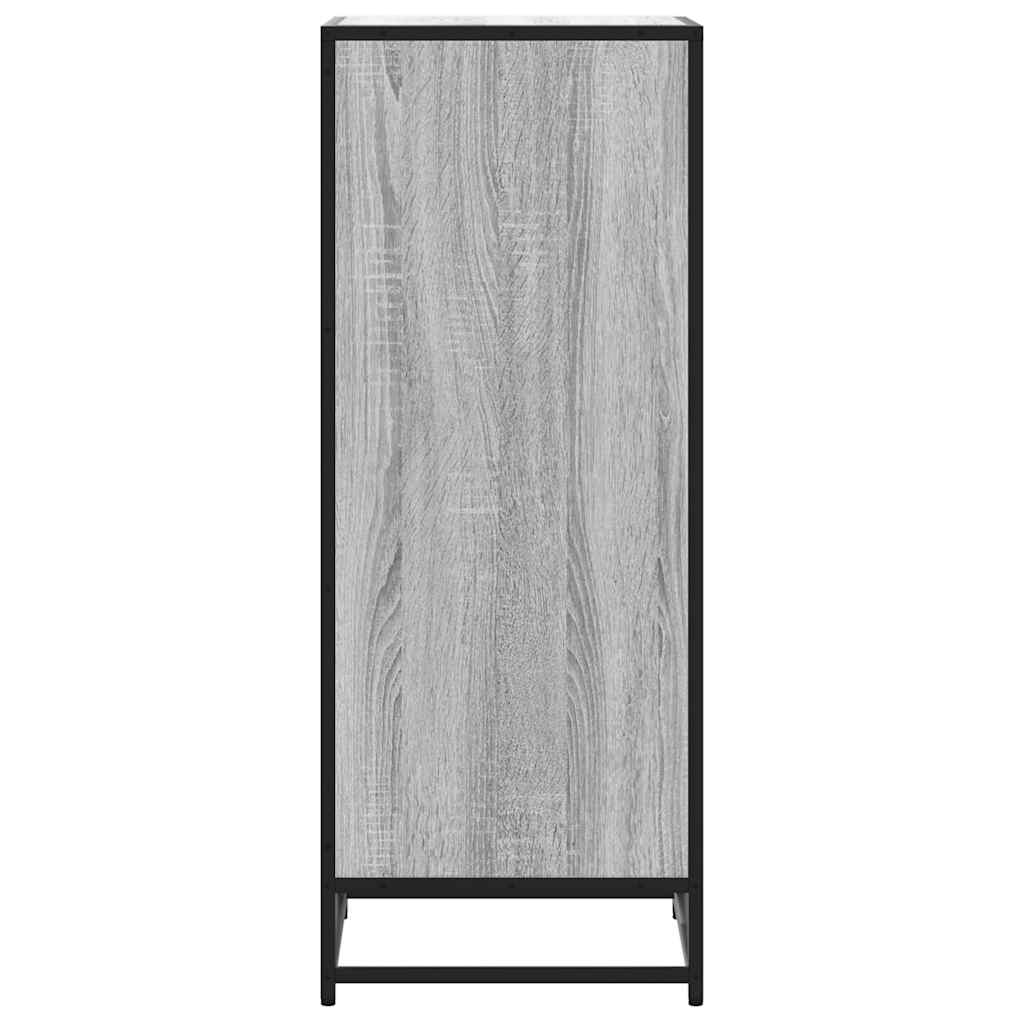 Scarpiera Grigio Sonoma 48x38x97,5 cm in Legno Multistrato - homemem39