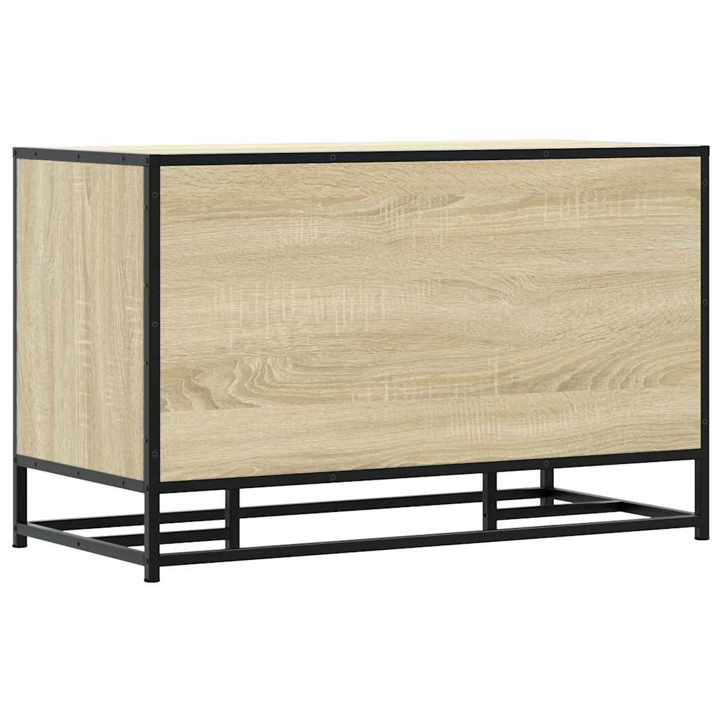 Scarpiera Sonoma Rovere 84x40x53,5 cm in Truciolato e Metallo | homemem39