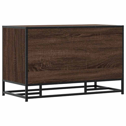 Scarpiera Rovere Marrone 84x40x53,5 cm Truciolato e Metallo | homemem39