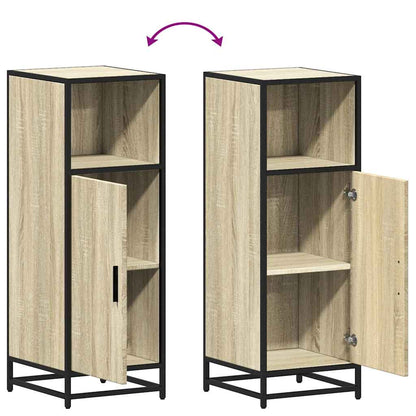 Mobiletto da bagno Rovere Sonoma 35x37,5x100 cm Legno ingegnerizzato | homemem39