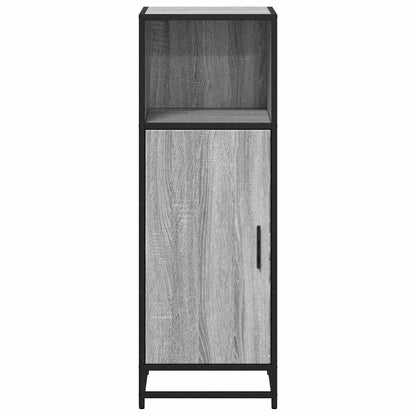 Armadietto Bagno Grigio Sonoma 35x37,5x100 cm Legno Multistrato | homemem39
