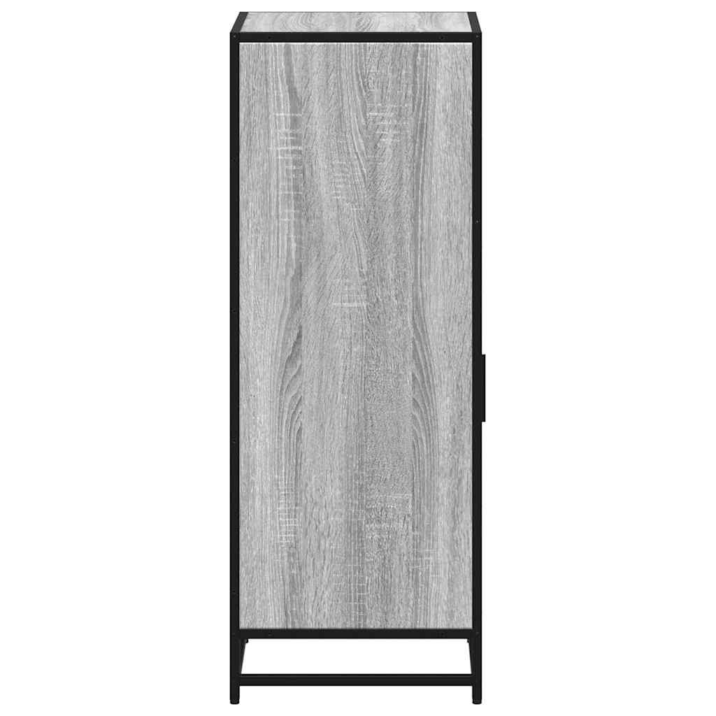 Armadietto Bagno Grigio Sonoma 35x37,5x100 cm Legno Multistrato | homemem39