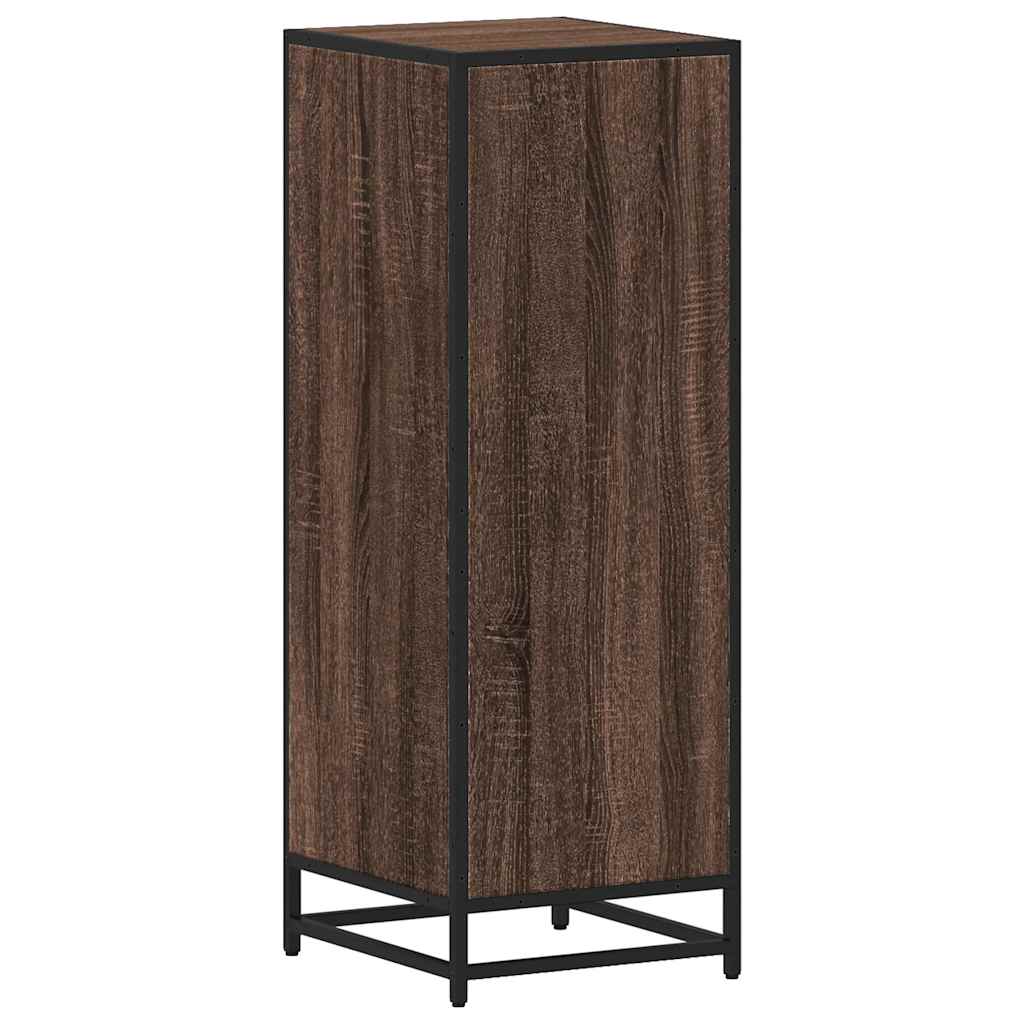 Armadietto Bagno Rovere Marrone 35x37,5x100cm Legno Multistrato | homemem39