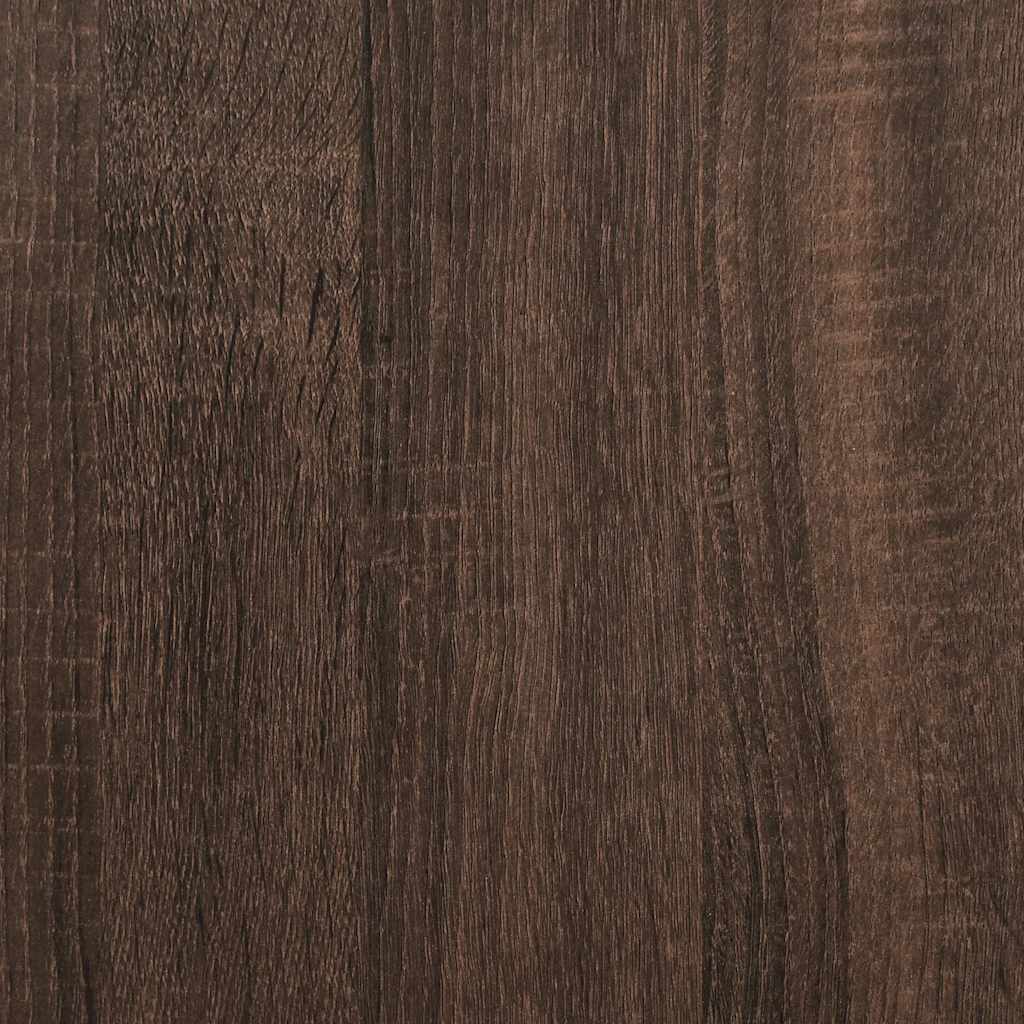 Armadietto Bagno Rovere Marrone 35x37,5x100cm Legno Multistrato | homemem39
