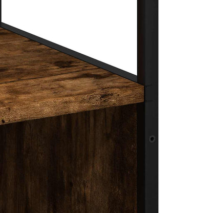 Armadietto Bagno Rovere Fumo 35x37,5x166cm in Legno Multistrato | homemem39