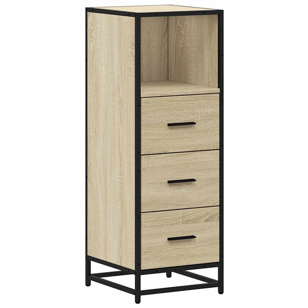 Armadietto Bagno Rovere Sonoma 35x37,5x100 cm Legno Multistrato | homemem39