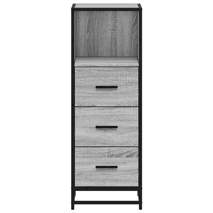 Armadietto Bagno Grigio Sonoma 35x37,5x100 cm Legno Multistrato | homemem39