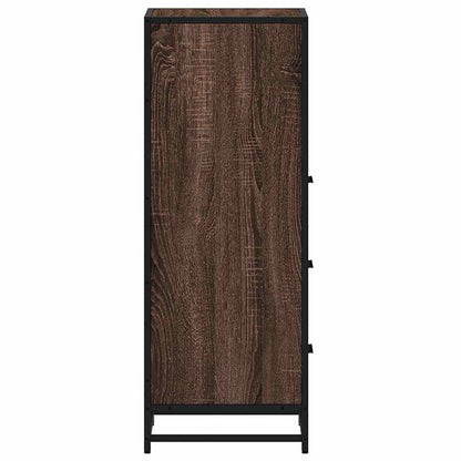 Armadietto Bagno Rovere Marrone 35x37,5x100cm Legno Multistrato | homemem39