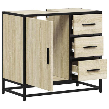 Mobile Lavabo da Bagno Rovere Sonoma 65x33x60 cm in Truciolato | homemem39