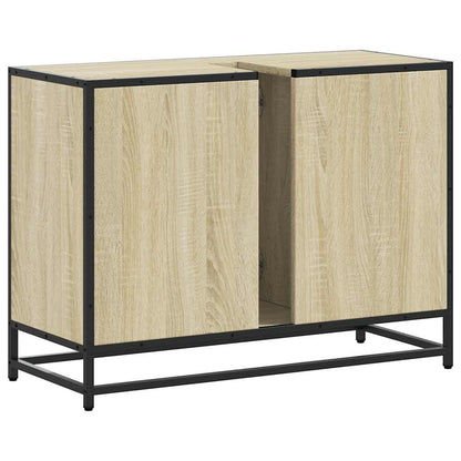 Mobile Lavabo Bagno Rovere Sonoma 60x30x60 cm Legno Multistrato | homemem39