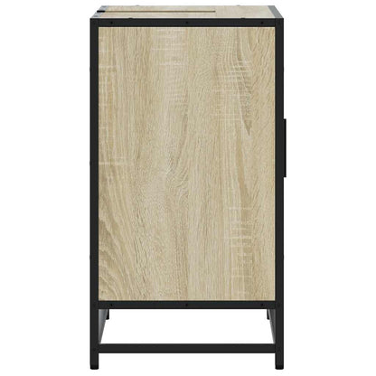 Mobiletto per Lavabo da Bagno Rovere Sonoma 65x33x60 cm