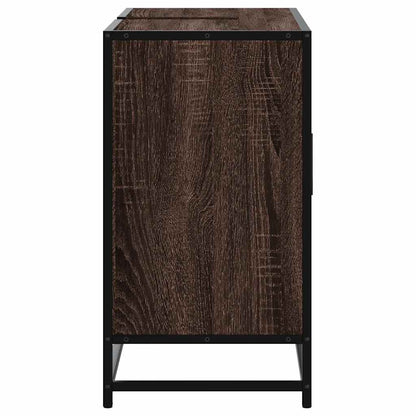 Mobile Lavabo Bagno Rovere Marrone 60x30x60cm Legno Multistrato | homemem39