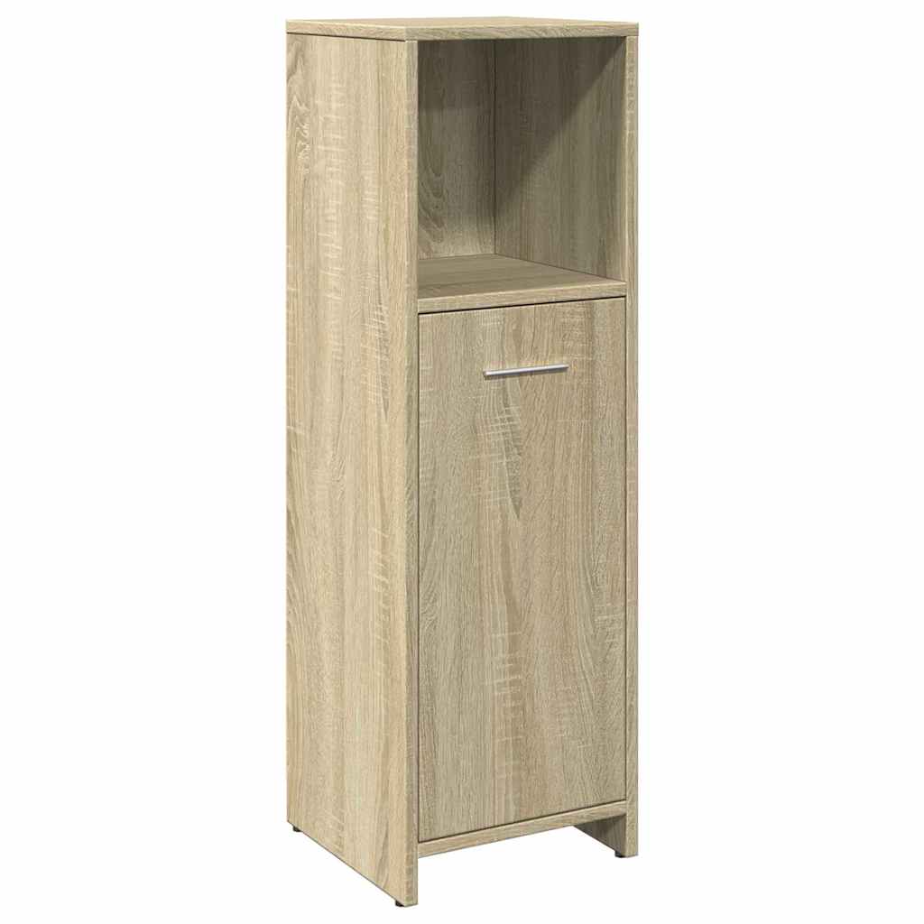 Mobile da Bagno Rovere Sonoma 30x30x95 cm in Legno Multistrato | homemem39