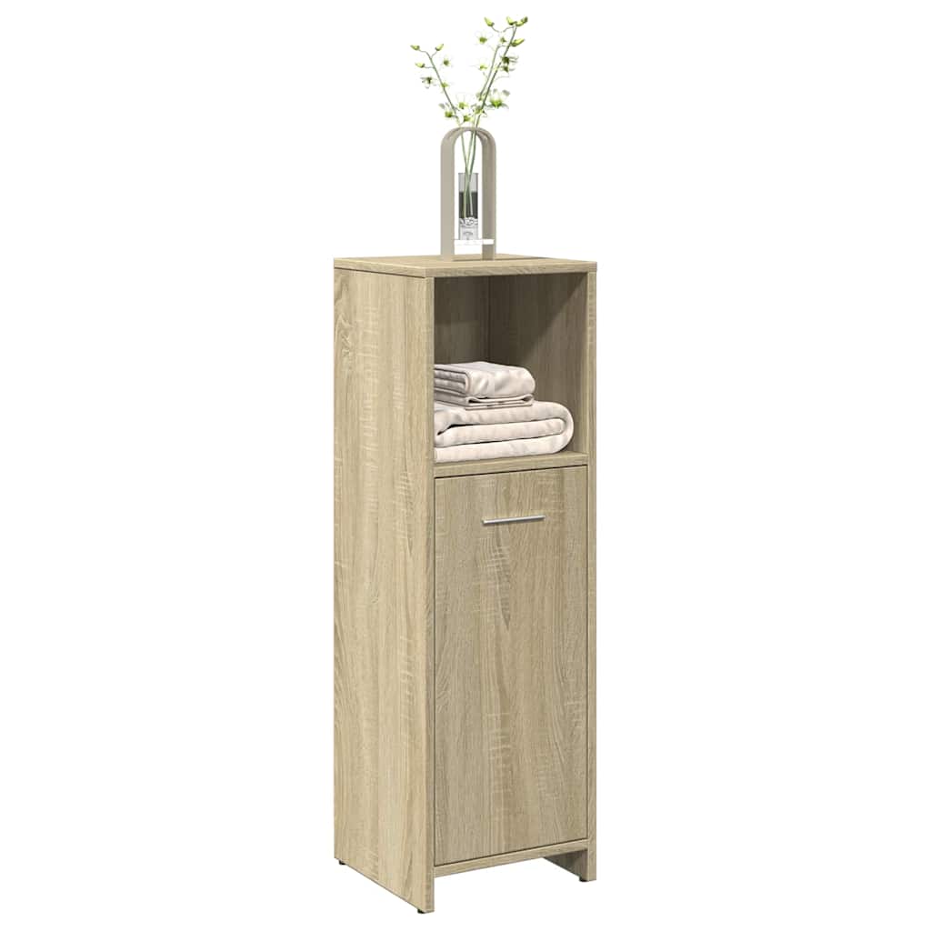 Mobile da Bagno Rovere Sonoma 30x30x95 cm in Legno Multistrato | homemem39