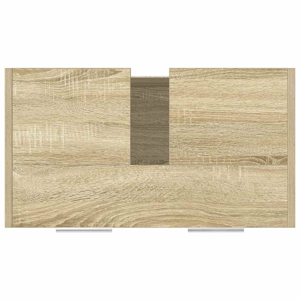 Mobile Lavabo Bagno Rovere Sonoma 60x33x60 cm Legno Multistrato | homemem39
