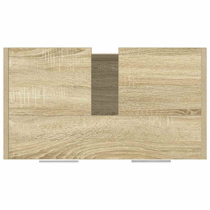 Mobile Lavabo Bagno Rovere Sonoma 60x33x60 cm Legno Multistrato | homemem39