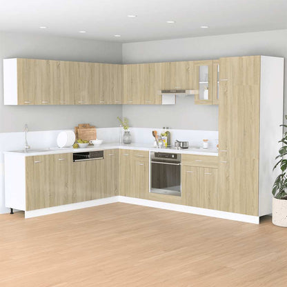 Mobile per Forno Rovere Sonoma 60x46x81,5 cm Legno Multistrato | homemem39
