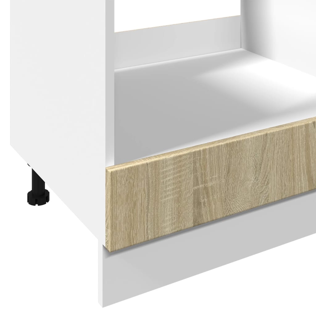 Mobile per Forno Rovere Sonoma 60x46x81,5 cm Legno Multistrato - homemem39