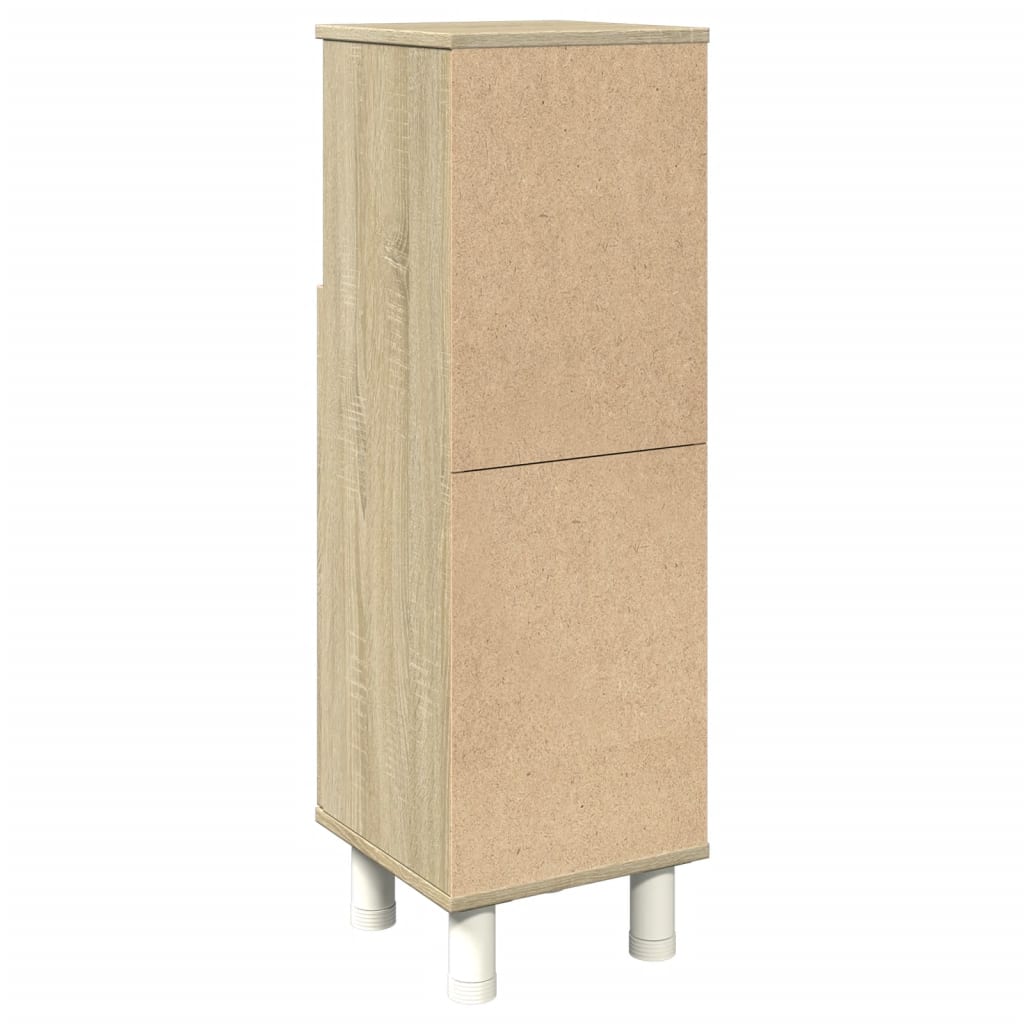 Mobile da Bagno Rovere Sonoma 30,5x30x95cm in Truciolato