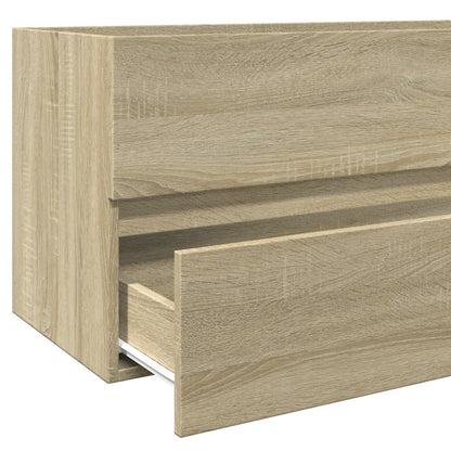 Mobile Lavabo Bagno Rovere Sonoma 100x38,5x45 cm in Truciolato | homemem39