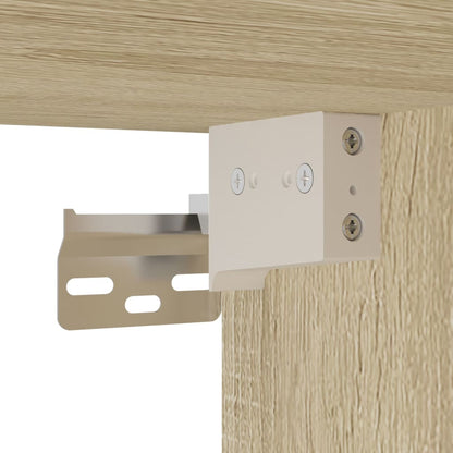 Mobile Bagno con Specchio Rovere Sonoma 64,5x20x66,5 Truciolato | homemem39