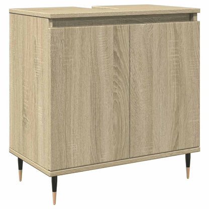 Mobile da Bagno Rovere Sonoma 58x33x60 cm in Legno Multistrato
