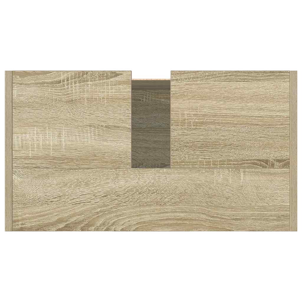 Mobile da Bagno Rovere Sonoma 58x33x60 cm in Legno Multistrato | homemem39