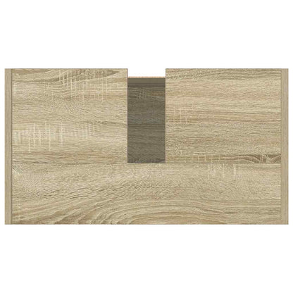 Mobile da Bagno Rovere Sonoma 58x33x60 cm in Legno Multistrato | homemem39